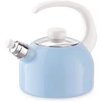 Riess Bouilloire à flûte Plus 2L, Bouilloire électrique, Bleu