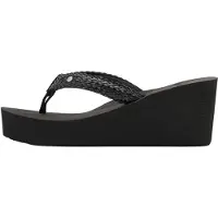 Roxy Mellie Iii Tongs Noir UE 39 Femmes Noir UE 39