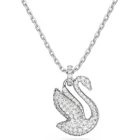 Swarovski Chaîne 'Swan' argent / transparent