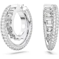 Swarovski Créoles Dextera, (Métal )