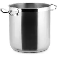 Lacor Marmite à soupe haute sans couvercle Eco, Acier inoxydable, Gris, 32 cm