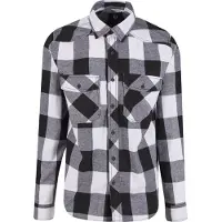 Brandit Chemise gris chiné / noir / blanc