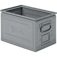 Slice BOÎTE EN ACIER GR.272-4A5 GRIS RAL7000 MM L=450 P=300 H=300