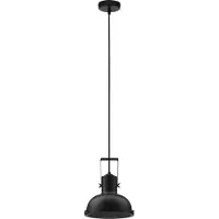 Nova Luce Suspension Ruvi 1 lumière noire