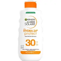 Garnier Ambre Solaire SPF 30 Hydra 24 Hour Protect Hydrating Sun Cream Lotion With Vitamin C, 175ml