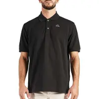 Kappa Aarau Short Sleeve Polo Noir M Homme