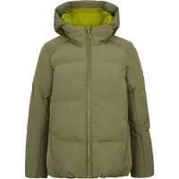 Ziener Veste de neige pour enfants AWAR vert mousse : 140 Taille : 140