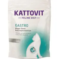 Kattovit Feline Diet Gastro - Teneur élevée en électrolytes pour compenser une digestion insuffisante - 4 kg