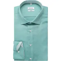 Seidensticker Chemise business 'Schwarze Rose' turquoise