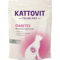 Kattovit Feline Diet Diabetes - Pour réguler l'apport en glucose (diabète) - 1,25 kg