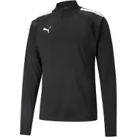 Puma Sweat de sport 'Team Liga' noir / blanc