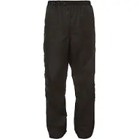 Vaude Bike Men's Fluid Full-zip Pants II S/S, pantalon de pluie, homme, noir