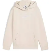 Puma Ess Script Hoodie Beige 14-16 Years Fille