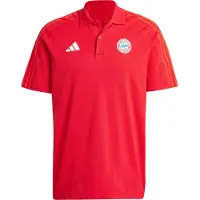 Adidas Fc Bayern Munich 24/25 Dna Short Sleeve Polo Rouge L Homme