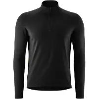 Gonso Essential Half Zip Sweatshirt Noir S Homme
