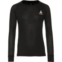 Odlo Active Warm Eco Crew Long Sleeve Base Layer Noir 4 Years Enfants