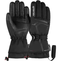 Reusch - Gants de ski en GORE-TEX - Down Spirit GTX Black/Silver en Cuir - Taille 10 - Noir