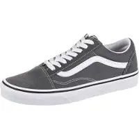 Vans Baskets basses gris foncé / blanc