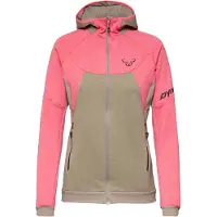 Dynafit - Veste technique chaude et respirante - Tour Wool Thermal W Hoody Cabana pour Femme en Laine - Taille M - Rose