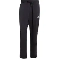 Adidas Pantalon de sport 'Essentials Stanford Open Hem' noir / blanc