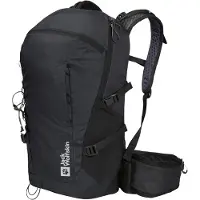 Jack Wolfskin Sac à dos de sport 'Cyrox Shape 25' gris foncé / noir / blanc