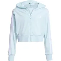 Adidas Essentials Full Zip Sweatshirt Bleu 7-8 Years Fille