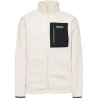 Columbia Veste en polaire fonctionnelle 'Jasper Ridge' écru / gris / noir / blanc