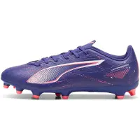 Puma Chaussure de foot 'Ultra 5 Play' bleu violet / pitaya / blanc