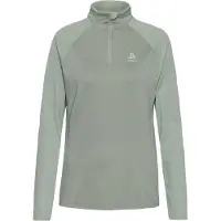 Odlo Essential Ceramiwarm Half Zip Sweatshirt Vert S Femme