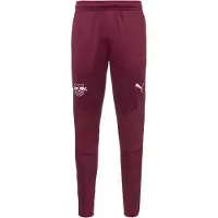 Puma Hommes, Bas de sport, Pantalon d'entraînement RBL (S), Rouge, Blanc