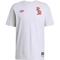 Adidas Fc Bayern Vrct Short Sleeve T-shirt Gris S Homme