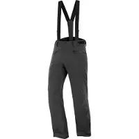 Salomon - Pantalon de ski isolant - Edge Pant M Deep Black pour Homme - Taille S - Noir