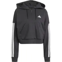 Adidas Essentials 3 Stripes French Terry Hoodie Noir S Femme