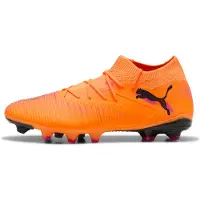 Puma Chaussure de foot 'Future 8 Match' orange / rose / noir