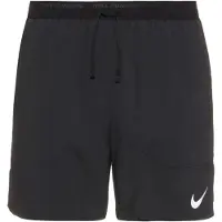 Nike Pantalon de sport 'Stride' noir / blanc
