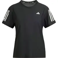 Adidas T-shirt fonctionnel 'Own The Run' noir / blanc