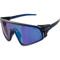 Oakley Lunettes Latch Panel, couleur bleu mat, technologie Prizm Sapphire