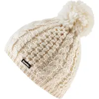 Eisbar Afra Pompon MÜ Beanie Blanc