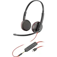 Poly Casque Blackwire C3225 binaural USB-C & 3,5 mm