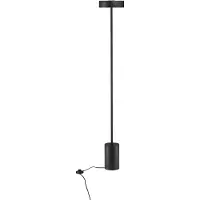 Nova Luce Thea - lampadaire - Ø 20 x 135 cm - 17W LED inclus - noir
