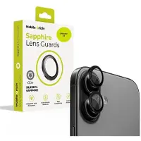 Mobile Origin Sapphire Lens guards - black - iPhone 17 (1 pcs, Apple iPhone 17), Téléphone portable : film de protection, Noir, Transparent