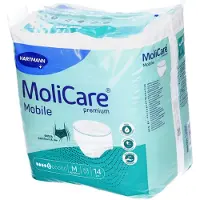Molicare Premium Mobile 5 gouttes M 14 pc(s) Culotte D'Incontinence