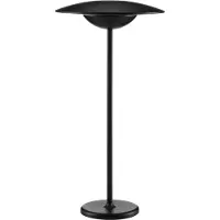 Nova Luce Lampe de table Fumo Noir rechargeable