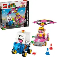 LEGO Super Mario 72038 Mario Kart – Wario et Roi Boo - Jeu de Construction dès 8 ans