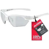 Alpina Twist Five S HR V Lunettes - white/Varioflex black