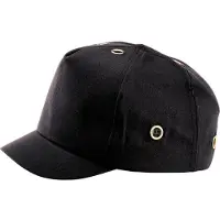 Voss Helme casquette antichoc VOSS-Cap short, noir