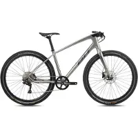 Bh Silvertip Lite 28´´ Deore 2026 Urban Bike Frame Argenté M