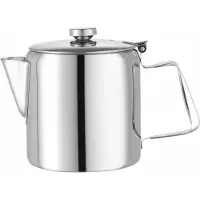 Hendi Kaffee-/Teekanne mit Klappdeckel, 0,9L, 120x(H)158mm