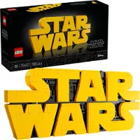 LEGO Star Wars 75407 Logo Star Wars en briques - Jeu de construction pour adultes - Décoration