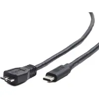 Gembird CCP-USB3-MBMCM-1M USB cable USB 3.2 Gen 1 (3.1 Gen 1) USB C Micro-USB B Black